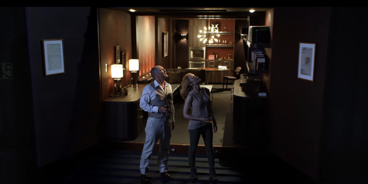 Raymond Reddington's luxe cargo container